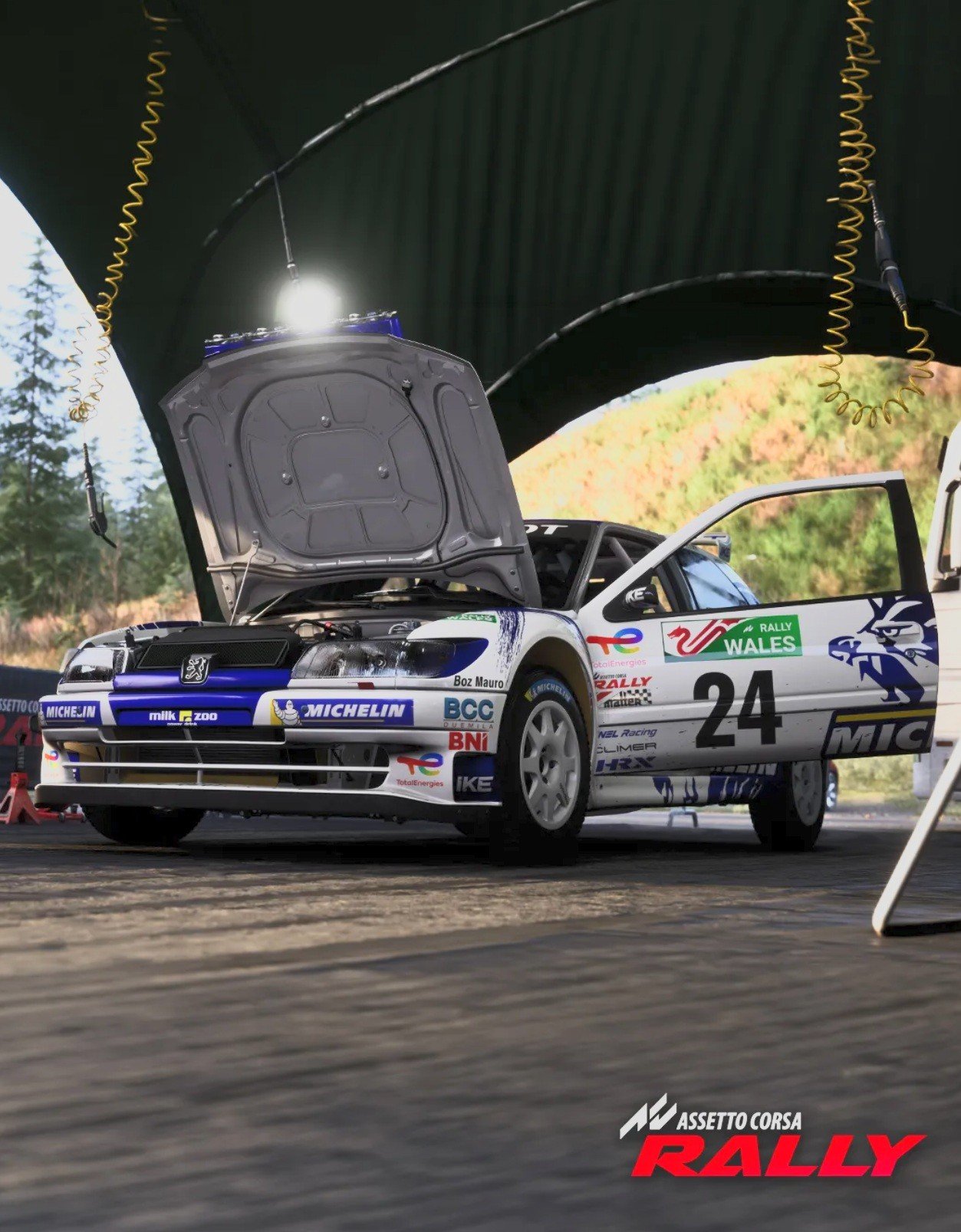 Assetto Corsa Rally 0.4: Peugeot 306 Maxi, Subaru Impreza S5 y nieve en camino - Image 7 Peugeot 306 en grava - Assetto Corsa Rally