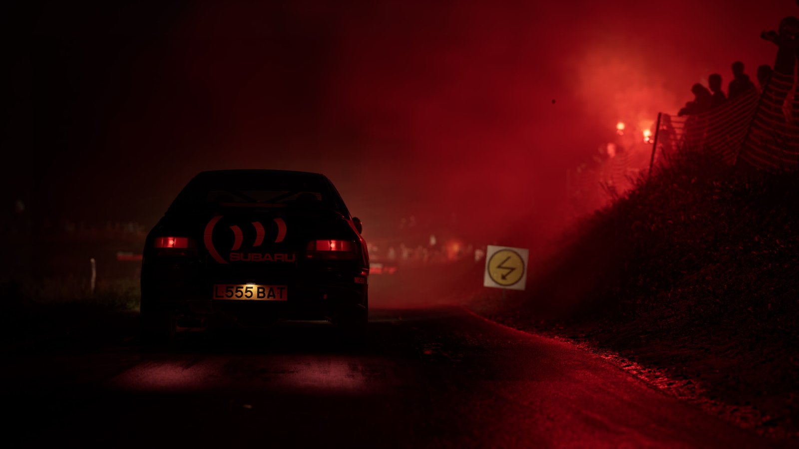 Assetto Corsa Rally 0.4 ya es oficial: Subaru, 306 Maxi, nieve y gran mejora física - Image 8 Subaru Impreza S3 de noche en Assetto Corsa Rally