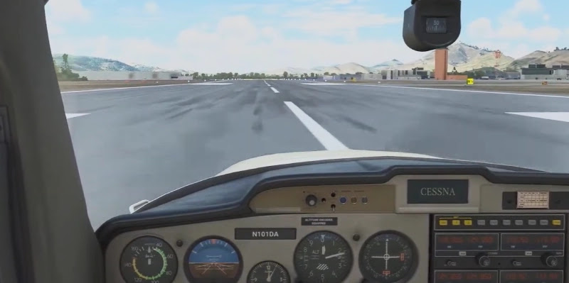 El mejor avión para empezar en Microsoft Flight Simulator 2024 - Image 6 Despegue Cessna 152 en Microsoft Flight Simulator 2024