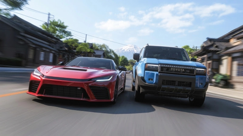 Imagen de un Toyota Land Cruiser del videojuego Forza Horizon 6