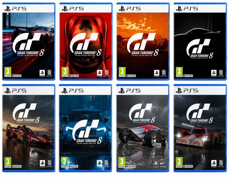 Ideas de portada para Gran Turismo 8