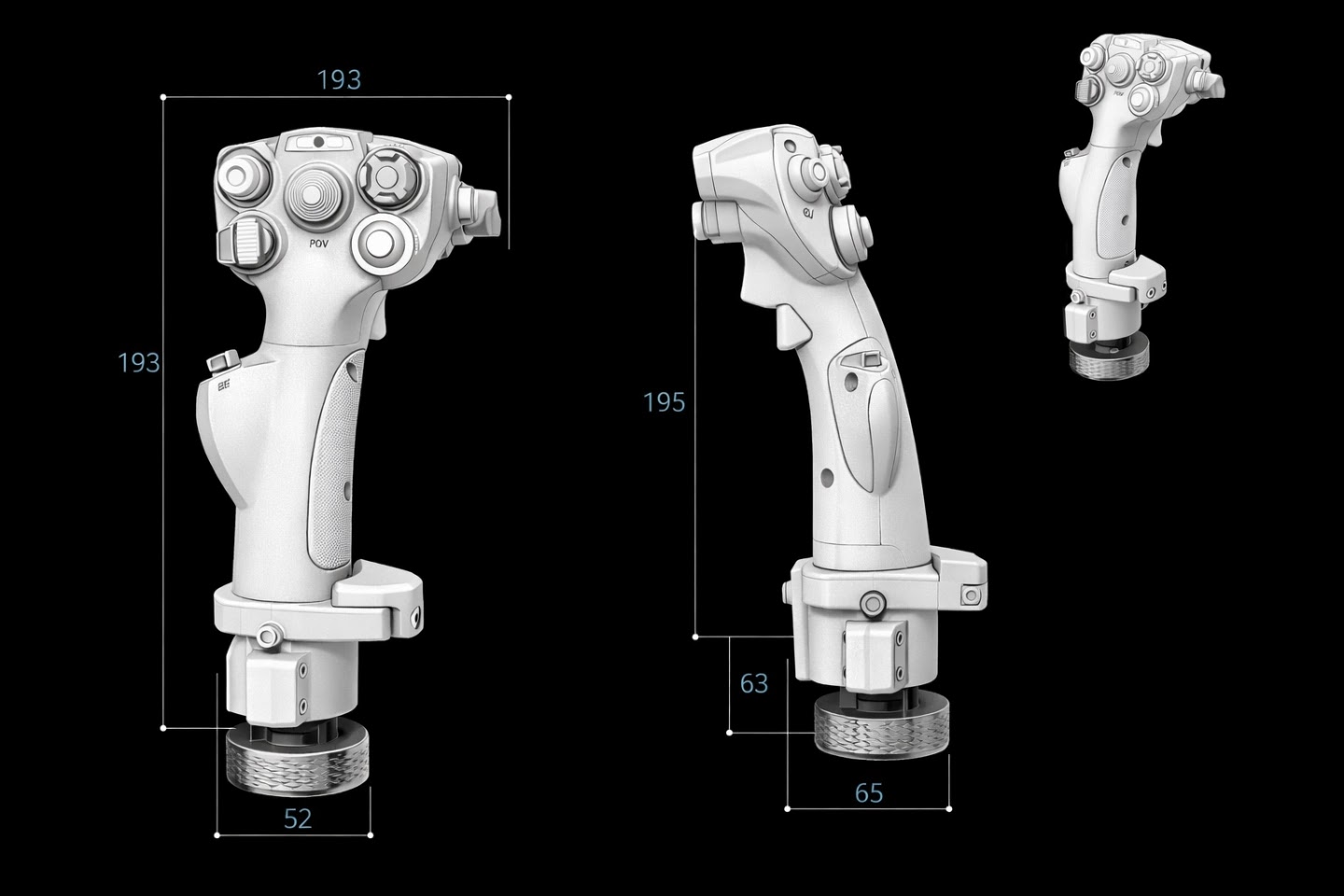 Imagen ilustrativa de un flightstick