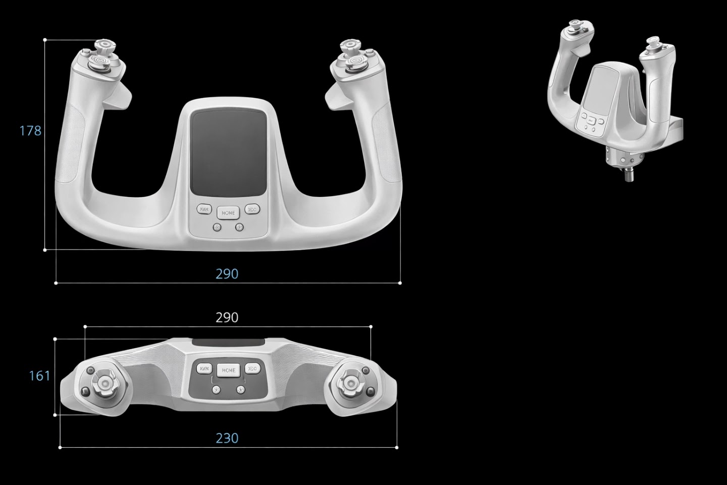 Imagen ilustrativa de un Yoke para Flightsim