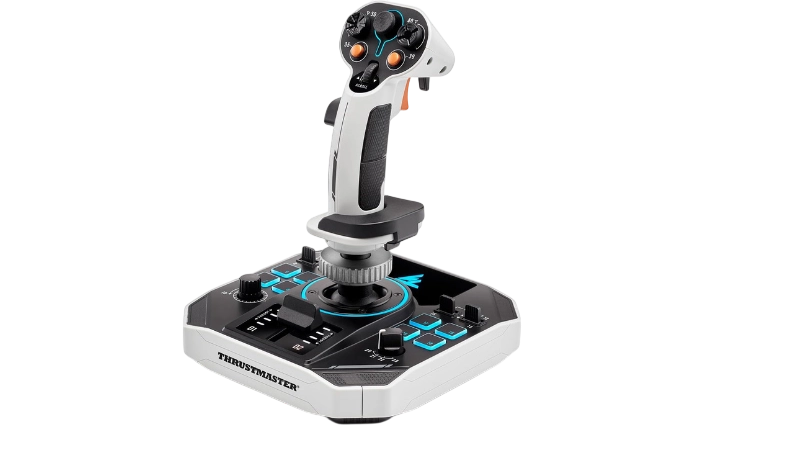 Thrustmaster Sol-R 1 Flight Stick: ¿Mejor que el T.16000M? - Image 4 Vista Lateral Flightstick Thrustmaster Sol-R 1