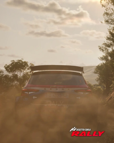 Nuestra lectura de las primeras imágenes de Grecia en Assetto Corsa Rally 7 skoda fabia rally2 en grecia en assetto corsa rally