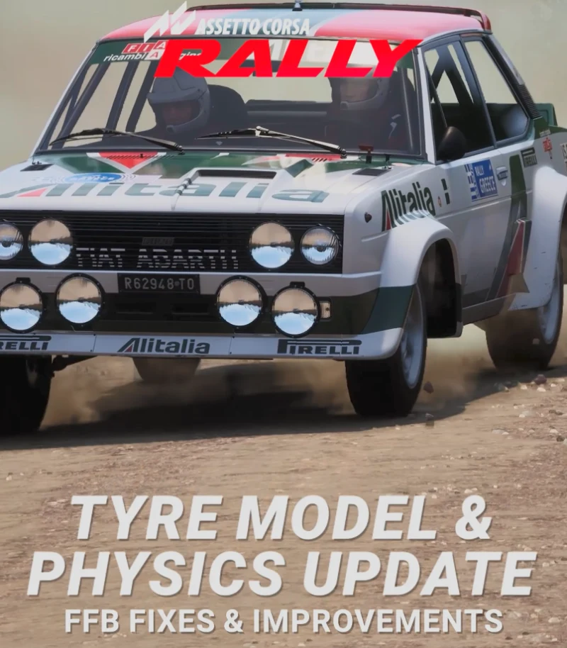 Assetto Corsa Rally 0.5 da un salto gigantesco en simulación, pero deja una ausencia difícil de ignorar 3 Nuevo sistema de físicas de assetto corsa rally