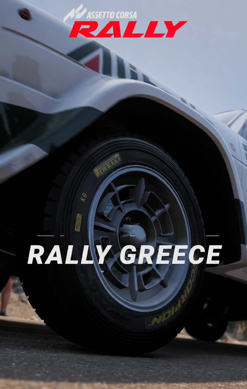 Assetto Corsa Rally 0.5 da un salto gigantesco en simulación, pero deja una ausencia difícil de ignorar 1 sección de Grecia sobre asfalto en assetto corsa rally 0.5