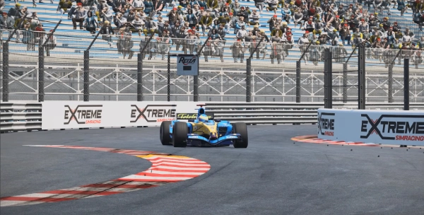 F1 R25 en Automobilista 2 en Mónaco antiguo