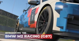 Imagen del nuevo BMW M2 de iRacing
