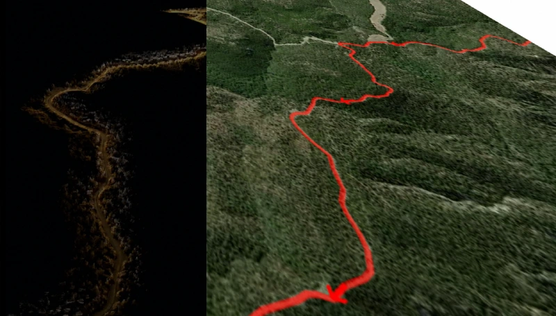 sección de Loutaki de assetto corsa rally