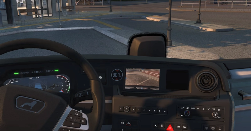 ETS 2 coaches: nuevas funciones confirman su profundidad 4 cámara visión trasera ets 2