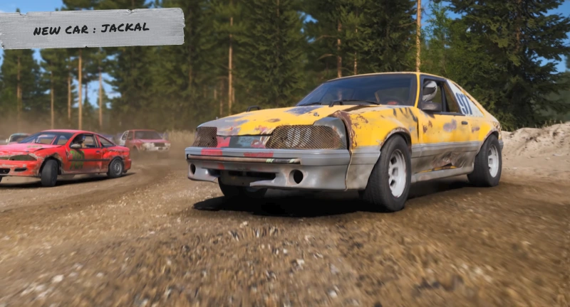 Jackal nuevo coche en wreckfest 2