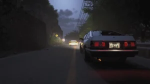 JDM: Japanese Drift Master referencia a initial D