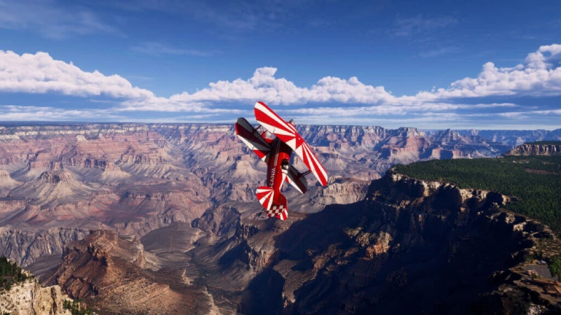 grand canyon en microsoft flight simulator