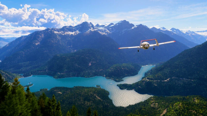 north cascade en microsoft flight simulator