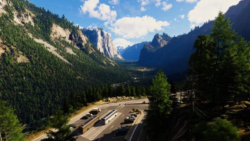 yosemite en microsoft flight simulator