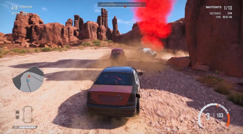 minimapa en la nueva update de wreckfest 2