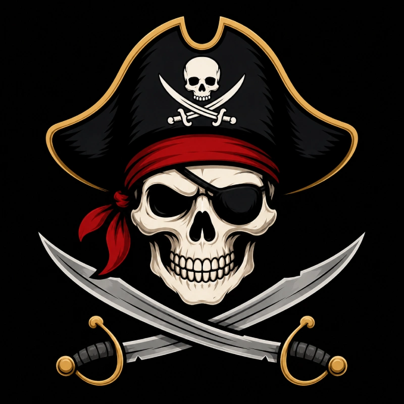 2028 no será el fin de los discos. Será el fin de una generación de jugadores. 6 logo de un pirata