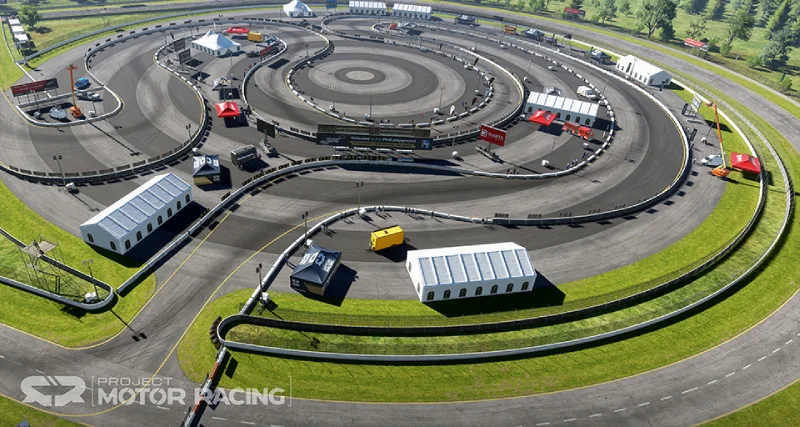 PMR Test Centre ya disponible en Project Motor Racing 1 PMR Centre en Project Motor Racing