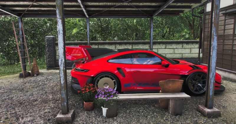 Porsche 911 gt3 rs en forza horizon 6