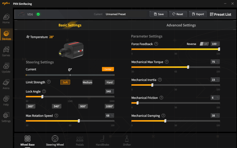 PXN VD6: Test de Estrés y Opinión Real | SimuTorque 24 Basics settings en el software de PXN