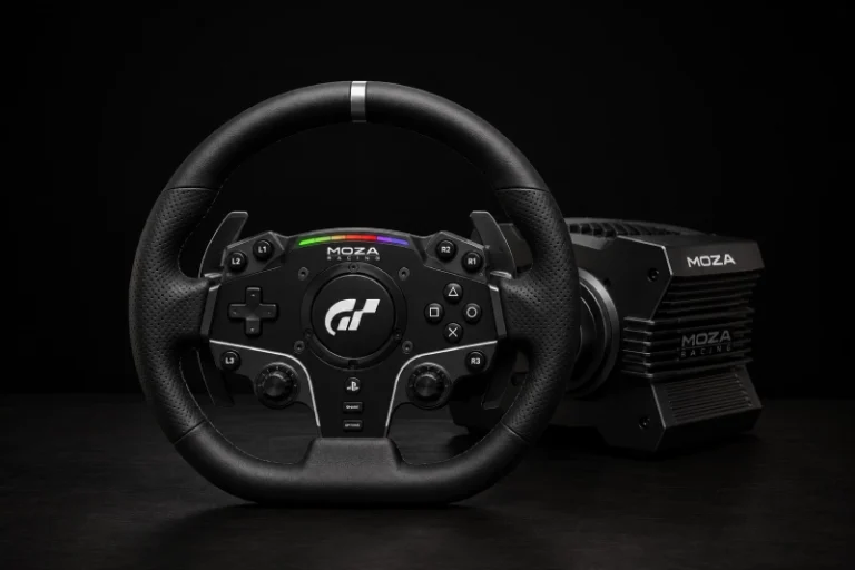 Volante MOZA PlayStation: todo lo que sabemos sobre su llegada a Gran Turismo 7 27 Boceto del nuevo volante de moza para Gran Turismo