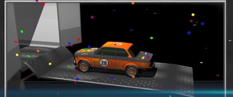 Coche premio en el videojuego Super Woden Rally Edge