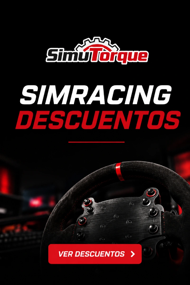 TU PORTAL DE SIMRACING Y SIMULACIÓN: ACTUALIDAD, HARDWARE Y NOTICIAS 14 Descuentos Simracing SimuTorque