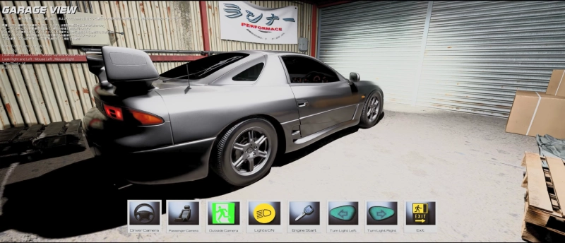 Touge Attack: el juego que quiere recuperar la esencia del touge japonés de los años 90 2 Garaje en Touge Attack