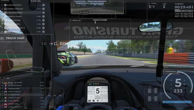Nuevos Huds personalizables de RaceRoom Racing Experience