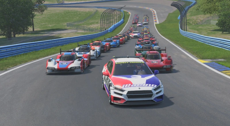 Mejoras para el safety car en Iracing