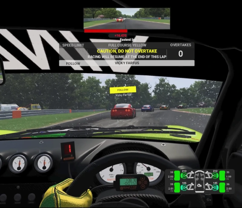 Race pace Automobilista 2: el mod que añade un modo carrera al simulador 6 Mensajes de Equipo en Automobilista 2