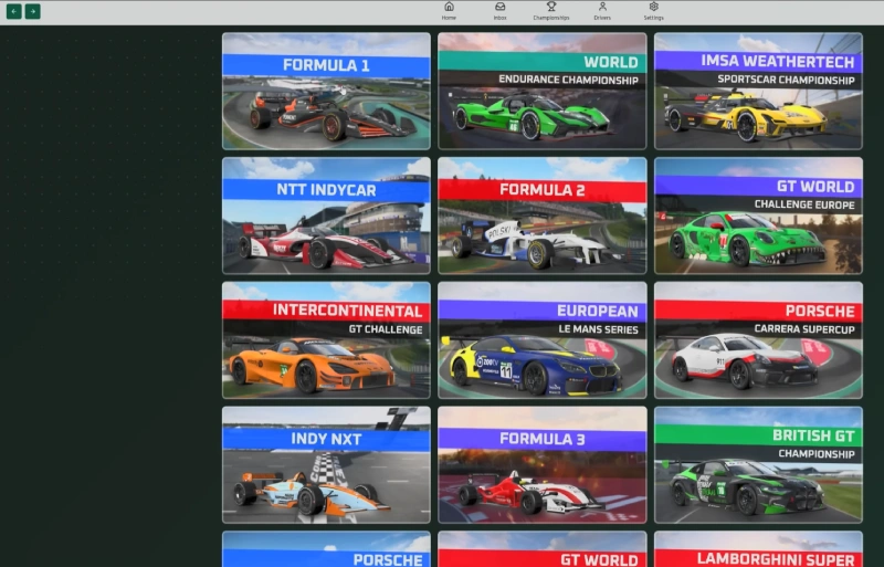 Race pace Automobilista 2: el mod que añade un modo carrera al simulador 2 Menú del mod Race Space de Automobilista 2