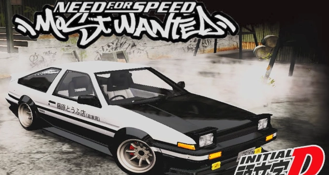 Touge Attack: el juego que quiere recuperar la esencia del touge japonés de los años 90 11 NFS Most Wanted Toyota Trueno modificado estilo initial D