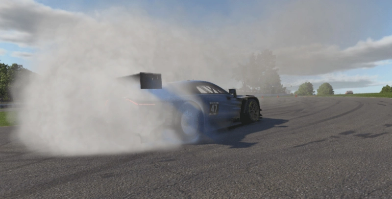 Mejoras para partículas de Humo en Iracing