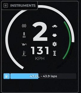 RaceRoom estrena un nuevo HUD completamente rediseñado y sienta las bases de su futuro 10 Marcha engranada y velocidad en nuevo Hud de Raceroom