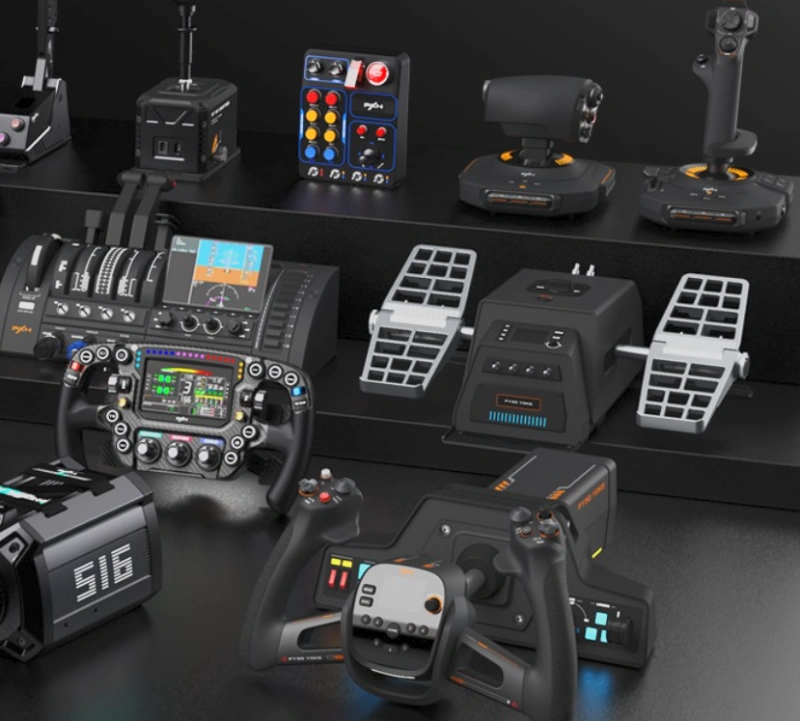 ¡BOMBAZO PXN para Gamescom 2026! Nuevas bases Direct Drive de 16 y 23 Nm y volantes con pantalla 5 Nuevos productos de aviación de la Marca PXN