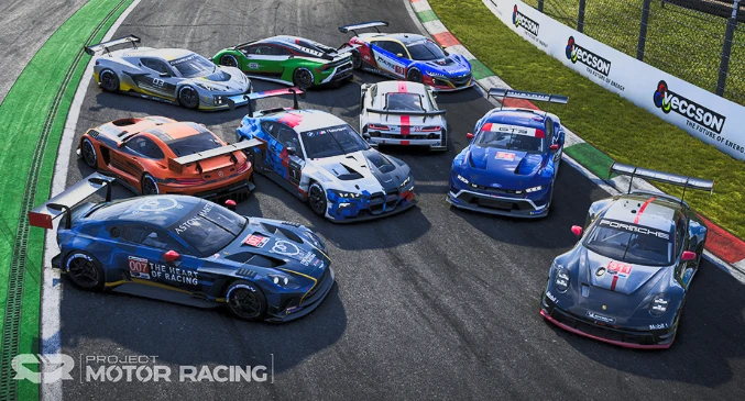 Project Motor Racing 2.2: gran rework LMDh y Triple Screen 8 Project Motor Racing 2.2