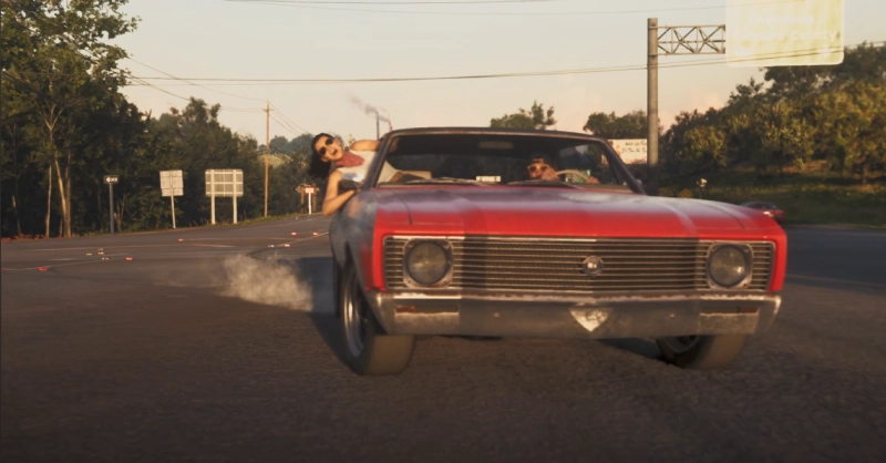 El detalle de los coches de GTA 6 que nadie está mirando 4 Sabre rojo en GTA 6