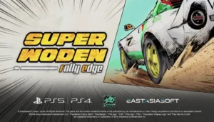 Portada del videojo para ps5 Super Woden Rally Edge