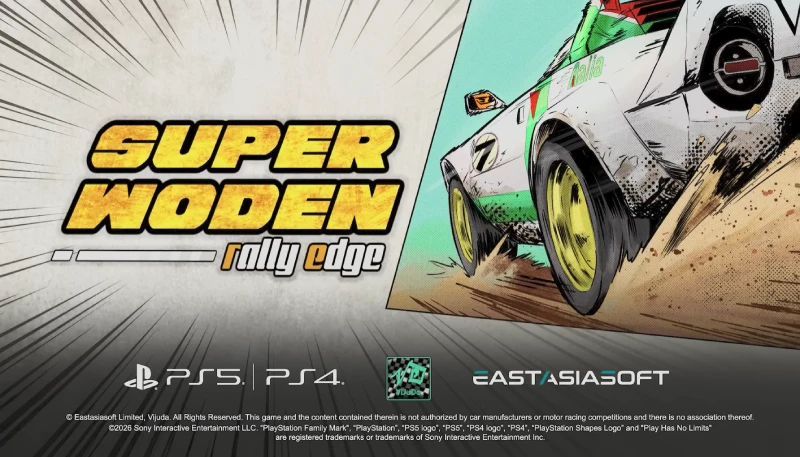 Super Woden Rally Edge llegará en formato físico para PS5