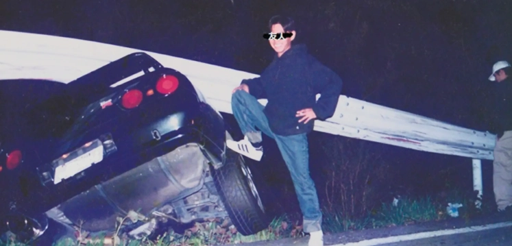Touge Attack: el juego que quiere recuperar la esencia del touge japonés de los años 90 9 Accidente de Touge