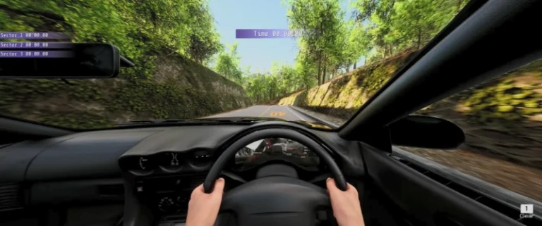 Gameplay del videojuego Touge Attack