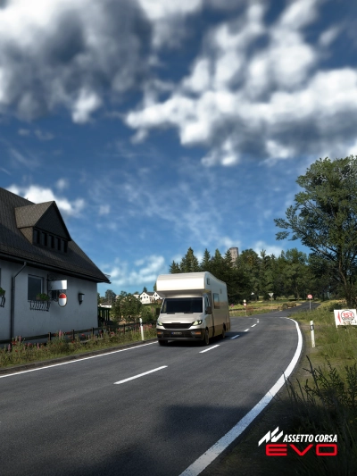 Assetto Corsa EVO Eifel Free Roam llegará con la Update 0.10 2 Región de Eifel con pueblos y carreteras en Assetto Corsa EVO