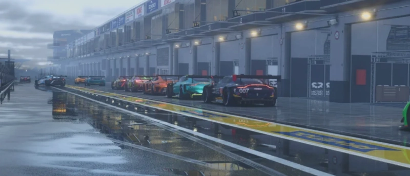 True2Track: el sistema de fluidos de Project Motor Racing 5 Lluvia en Project Motor Racing