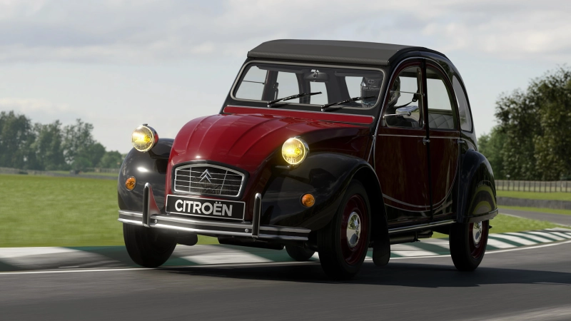 Actualización Spec IV de Gran Turismo 7: 12 coches y 2 circuitos increíbles 1 Citroën 2cv en la actualización spec iv de gran turismo 7