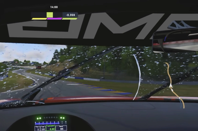 True2Track: el sistema de fluidos de Project Motor Racing 9 Lluvia en Project Motor Racing
