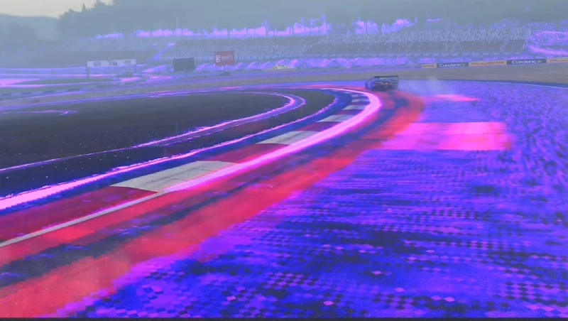 True2Track: el sistema de fluidos de Project Motor Racing 1 True2Track es el sistema de fluidos de Project Motor Racing que simula el agua, la lluvia y los cambios de agarre sobre la pista.