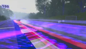 True2Track es el sistema de fluidos de Project Motor Racing que simula el agua, la lluvia y los cambios de agarre sobre la pista.
