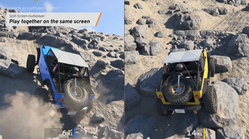 BeamNG.drive muestra su pantalla dividida para hasta 4 jugadores 1 BeamNG.drive pantalla dividida